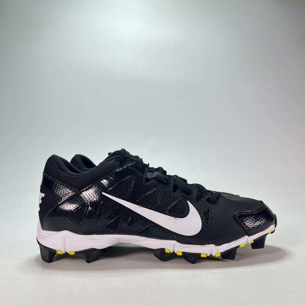 Nike Hyperdiamond Keystone Black White Softball Cleat 684680-010 Women's Size 9